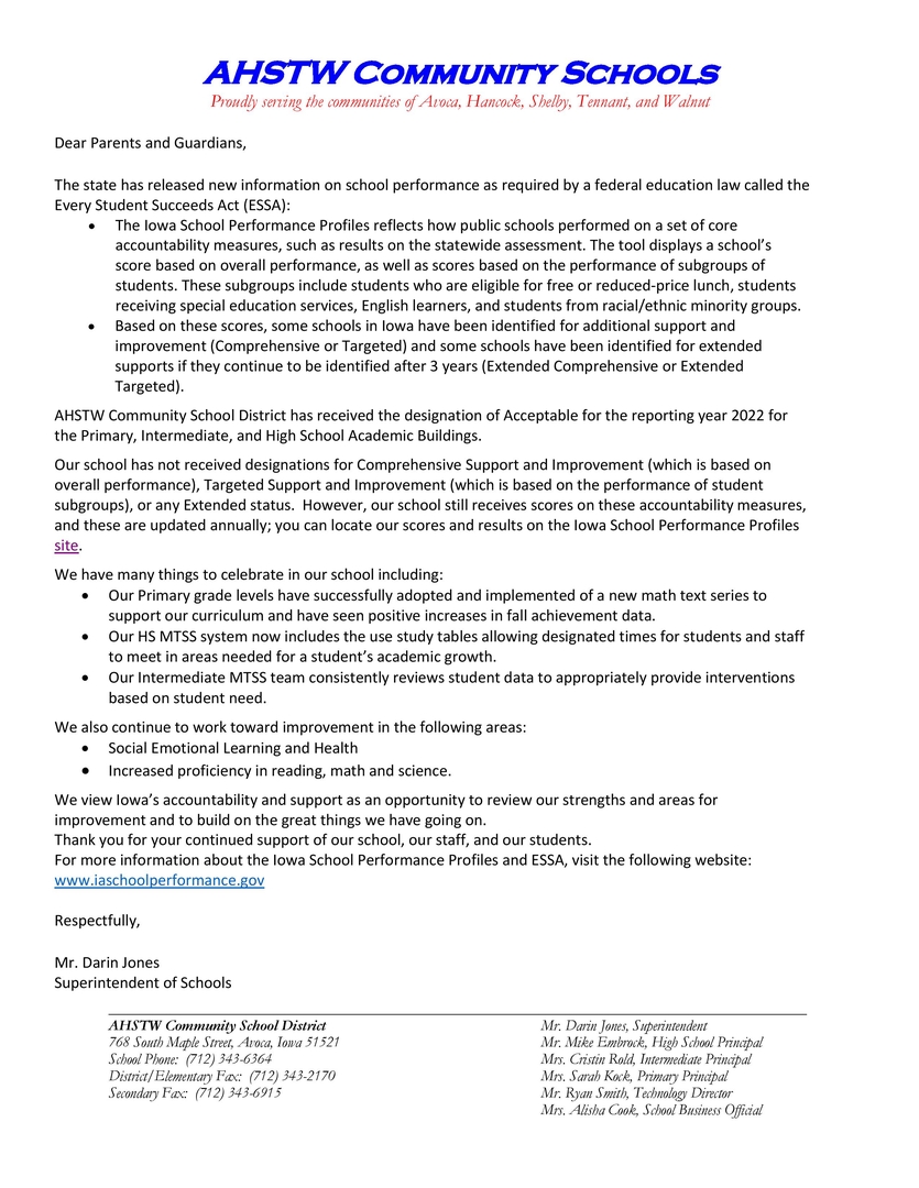 AHSTW Community School District